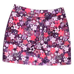 🌸 NWT Kimmery Women’s Purple & Pink Floral Skort - Size M 🌸